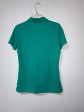Load image into Gallery viewer, Adidas turquoise polo, size M
