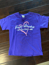 Load image into Gallery viewer, Bone Collector youth M purple T
